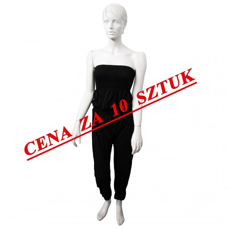 Kombinezon damski rozmiar L-XL czarny (10szt.)
